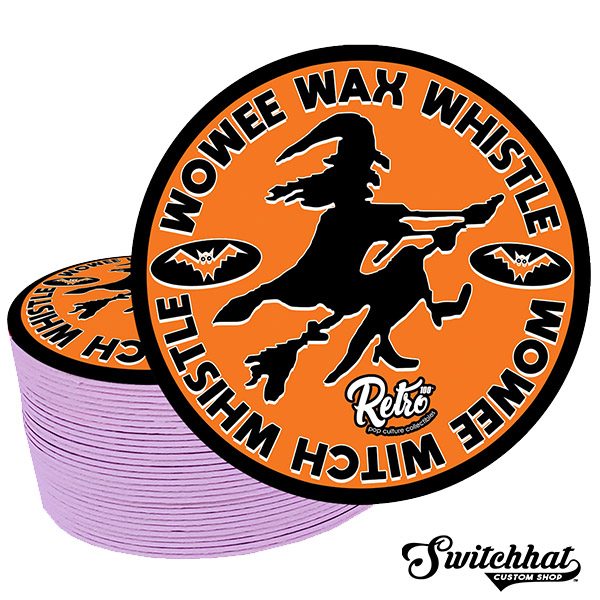 switchhat wowee whistle limited edition vintage halloween coasters